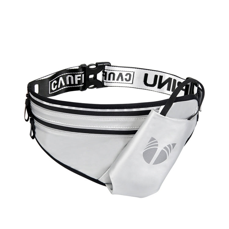 CAN FLY YIPINU Outdoor Fitness Water Bottle Mobile Phone Storage Waist Bag, Black, Green, Silver