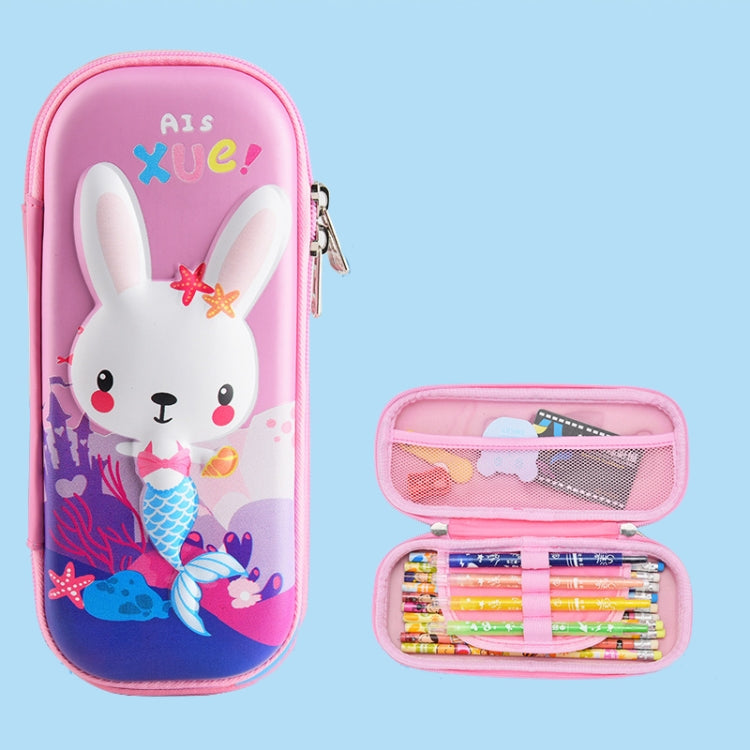 Uime EVA 3D Multi-compartment Pencil Case Stationery Box Children School Supplies, Astronaut, Rocket, Purple Pony, Rabbit, Elf Unicorn, Green Dinosaur, Red Dinosaur, Rainbow Unicorn, Big Head Unicorn, Kitten, Little Fox, Mermaid, Blue Whale, Blue Dinos...