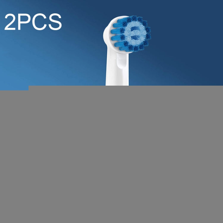 2 PCS For Oral-B Full Range of Electric Toothbrush Replacement Heads, Daily Cleaning, Precision Cleaning, Multi -angle Cleaning, Professional Bright White, Dental Flouse Cleaning