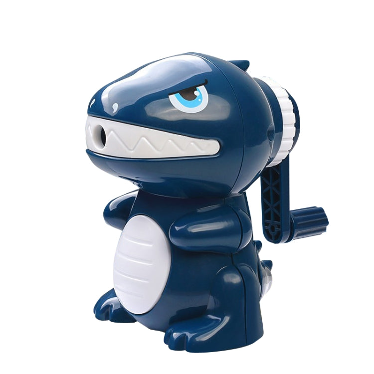 Cartoon Hand-cranked Automatic Pencil Sharpener, Style:, Astronaut (Dark Blue), Astronaut (Light Blue), Astronaut (Pink), Little Dinosaur (Dark Blue)