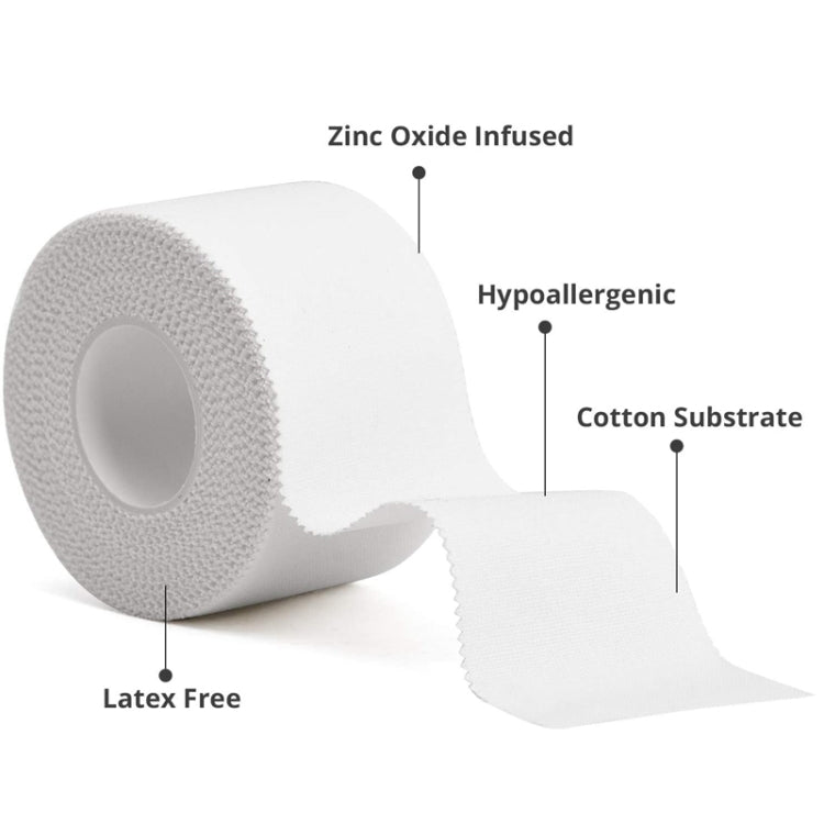 Sports Tape Hand and Foot Protection Fixation Bandage, Size:, 25mm x 9.1m, 38mm x 9.1m, 50mm x 9.1m, 25mm x 13.7m, 38mm x 13.7m, 50mm x 13.7m