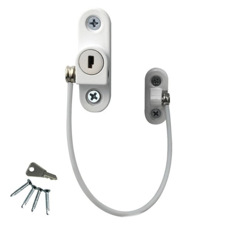 Children High-rise Anti-fall Safety Lock Window Push Limiter, Color:, White, Black, White (Thick), Black (Thick), White (Special Thick), Black (Special Thick), White (Enhanced), Black (Enhanced), White (High Standard), Black (High Standard)