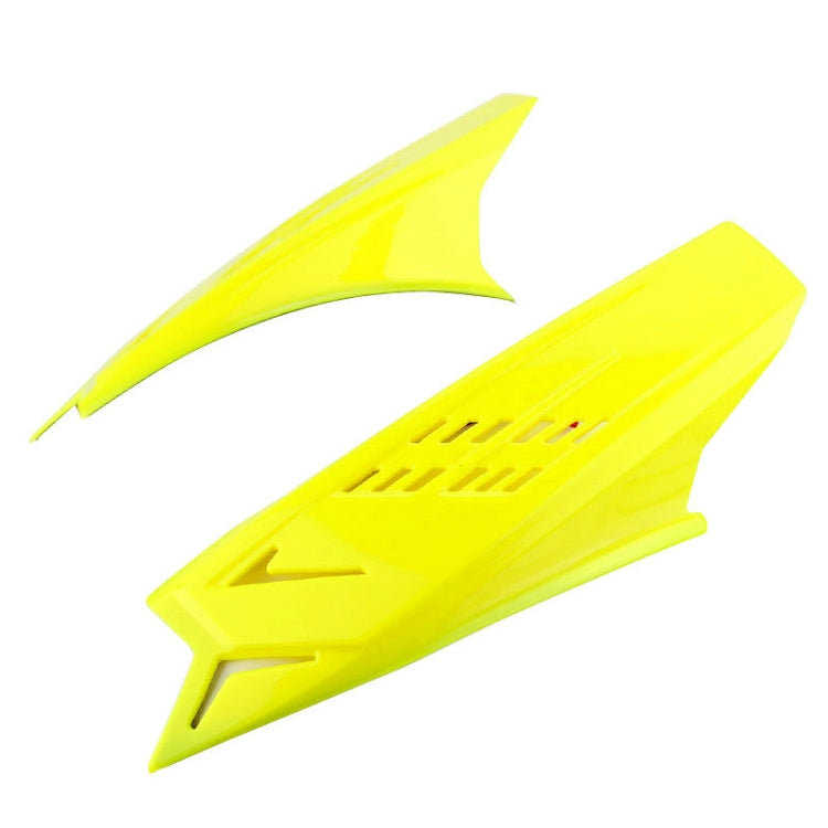 1 Pair Motorcycle Helmet  Horns Plastic Paste Decoration, Dumb Black, Shiny Black, Red, Yellow, White