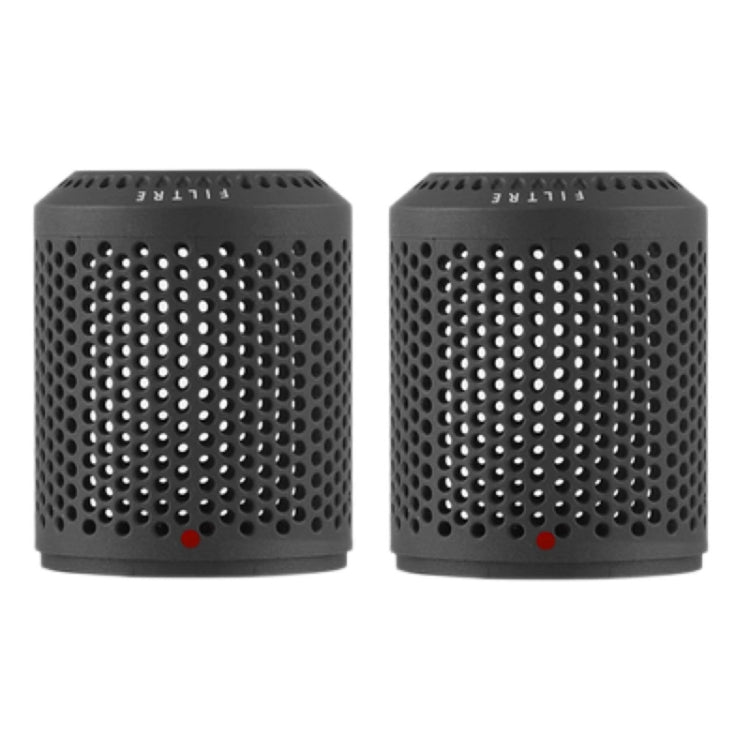 2 PCS Outer Cover Dust Filter for Dyson Hair Dryer HD01/HD03/HD08, Outer Filter Cover Black, Outer Filter Cover Gray, Outer Filter Cover Red, Outer Filter Cover Grey, Outer Filter Cover Silver, Outer Filter Cover Rose Red