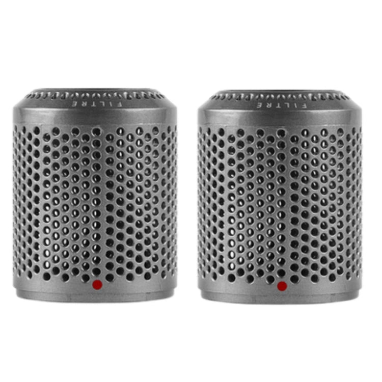 2 PCS Outer Cover Dust Filter for Dyson Hair Dryer HD01/HD03/HD08, Outer Filter Cover Black, Outer Filter Cover Gray, Outer Filter Cover Red, Outer Filter Cover Grey, Outer Filter Cover Silver, Outer Filter Cover Rose Red