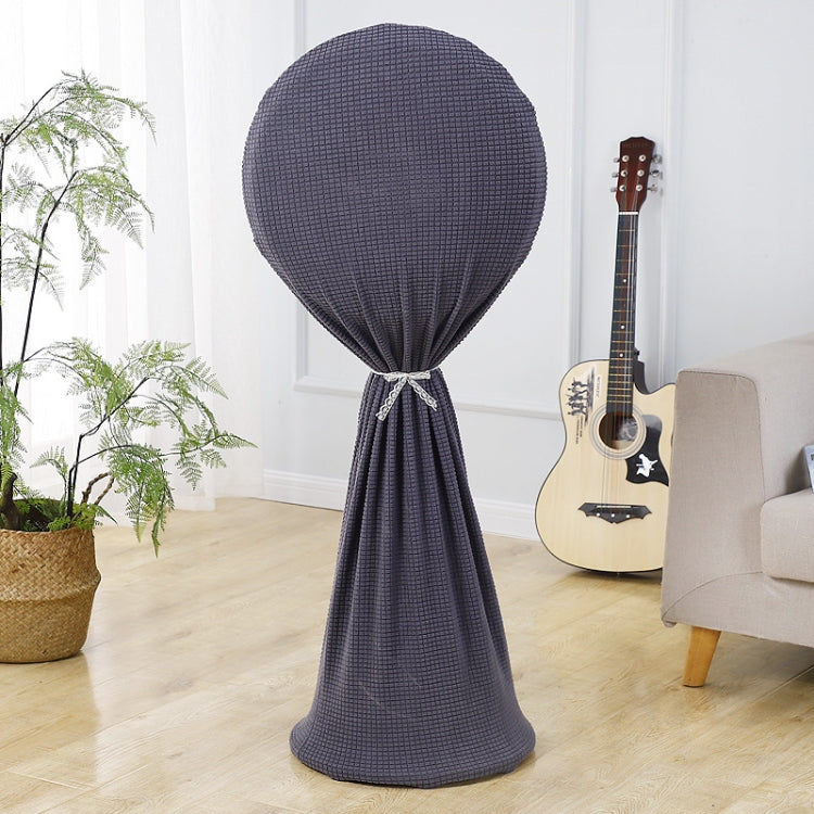 Round Elasticity Fan Dust Cover Household Use Fabric Fan Protective Cover, 110x45cm Blue, 110x45cm Gray, 110x45cm Pink, 110x45cm Green