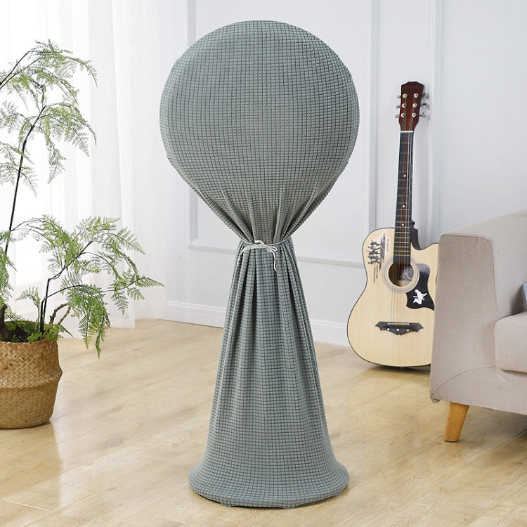 Round Elasticity Fan Dust Cover Household Use Fabric Fan Protective Cover, 110x45cm Blue, 110x45cm Gray, 110x45cm Pink, 110x45cm Green
