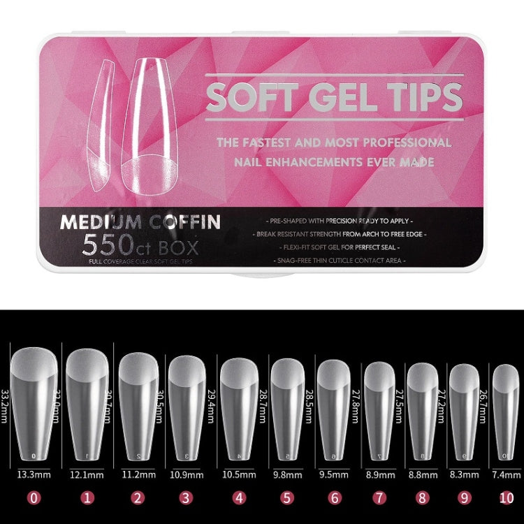 Scratch-free Ultra-thin Seamless Manicure Nail Plate, Shape:, 01 Frosted T Type, 02 Half Sand Water Droplets, 03 Half Sand Short Ballet, 04 Half Sand Short Water Drop, 05 Denim, 06 Long Denim, 07 Long Ballet, 08 Long Arc, 09 Long Water Pipe            ...