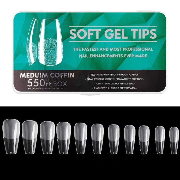 Scratch-free Ultra-thin Seamless Manicure Nail Plate, Shape:, 01 Frosted T Type, 02 Half Sand Water Droplets, 03 Half Sand Short Ballet, 04 Half Sand Short Water Drop, 05 Denim, 06 Long Denim, 07 Long Ballet, 08 Long Arc, 09 Long Water Pipe            ...