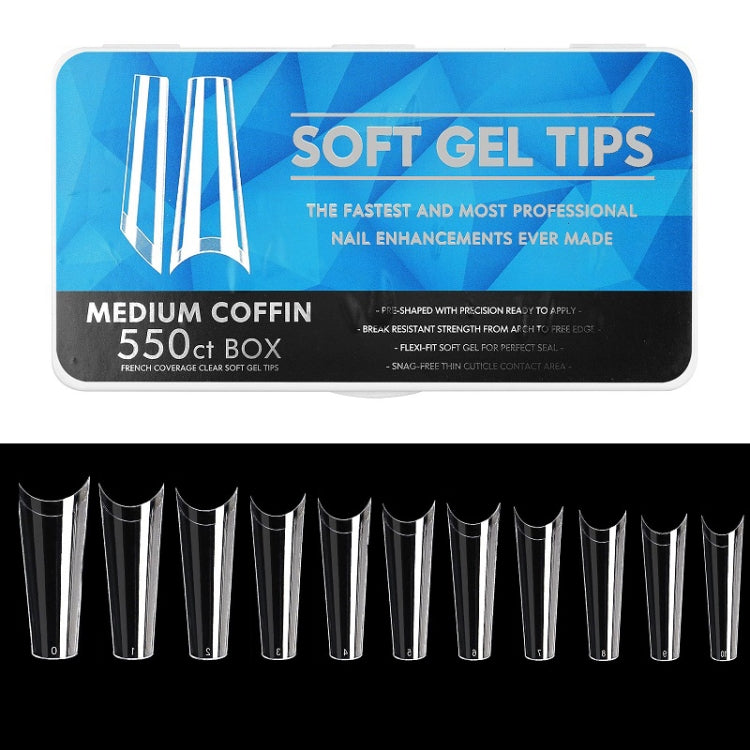 Scratch-free Ultra-thin Seamless Manicure Nail Plate, Shape:, 01 Frosted T Type, 02 Half Sand Water Droplets, 03 Half Sand Short Ballet, 04 Half Sand Short Water Drop, 05 Denim, 06 Long Denim, 07 Long Ballet, 08 Long Arc, 09 Long Water Pipe            ...