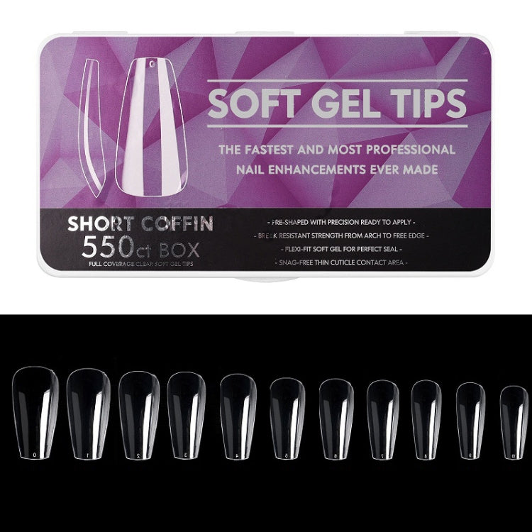 Scratch-free Ultra-thin Seamless Manicure Nail Plate, Shape:, 01 Frosted T Type, 02 Half Sand Water Droplets, 03 Half Sand Short Ballet, 04 Half Sand Short Water Drop, 05 Denim, 06 Long Denim, 07 Long Ballet, 08 Long Arc, 09 Long Water Pipe            ...