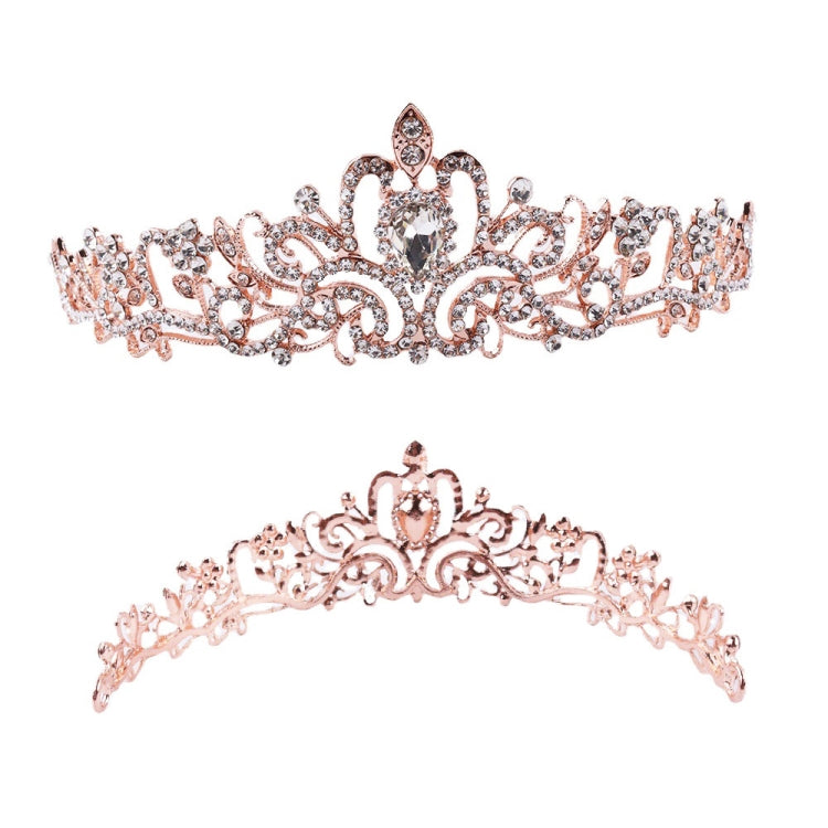 G2888 Crystal Diamond Wedding Party Braided Hair Crown Show Headband, Silver White, Silver, Gold, Rose Gold, AB Colorful, White+Pink, Pink, Blue, No Comb Rose Gold, No Comb Gold, Colorful Opal, Colorful, Purple Red Diamond, Light Purple, Light Green   ...