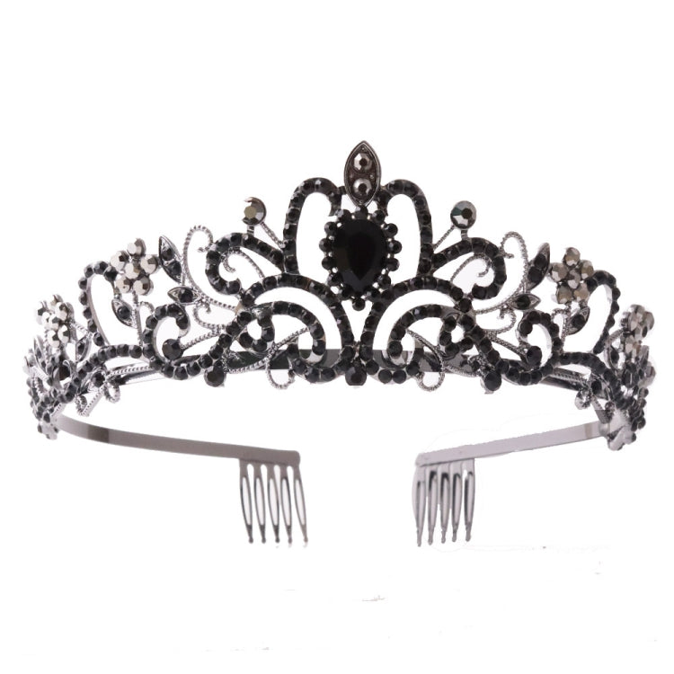 G2888 Crystal Diamond Wedding Party Braided Hair Crown Show Headband, Silver White, Silver, Gold, Rose Gold, AB Colorful, White+Pink, Pink, Blue, No Comb Rose Gold, No Comb Gold, Colorful Opal, Colorful, Purple Red Diamond, Light Purple, Light Green   ...