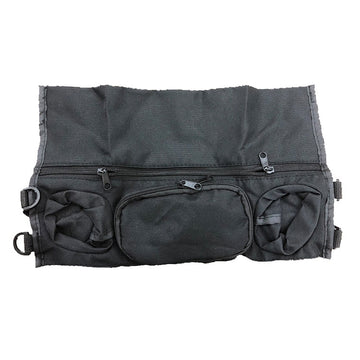 Baby Stroller Rear Hanging Bag Baby Bottle Cup Bag, Black, Red