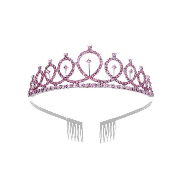 WM-02 Crystal Diamond Birthday Party Wedding Updo Crown, Color: Gold Queen Set1, Silver, Gold, Rose Gold, AB Diamond, Gold Queen, AB Silver Queen, Silver Queen, Rose Gold Queen, Golden Queen, Silver Girl, AB Gold Girl, Gold Girl, Rose Gold Girl        ...
