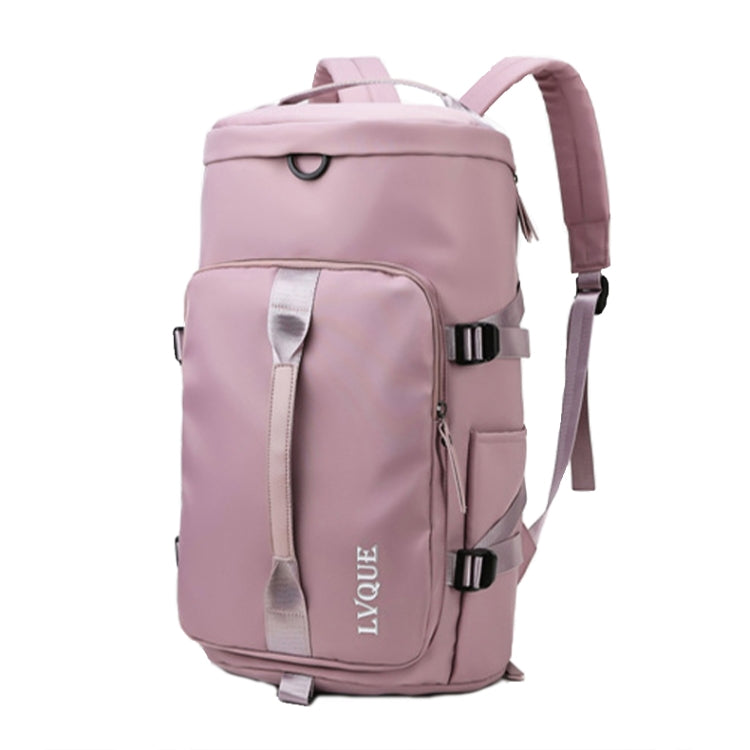 375 Large-capacity Waterproof and Wear-resistant Crossbody Travel Backpack, Black, Fog Blue, Sky Blue, Taro Purple, Charming Purple, Cherry Pink, Light Pink, Jelly Green