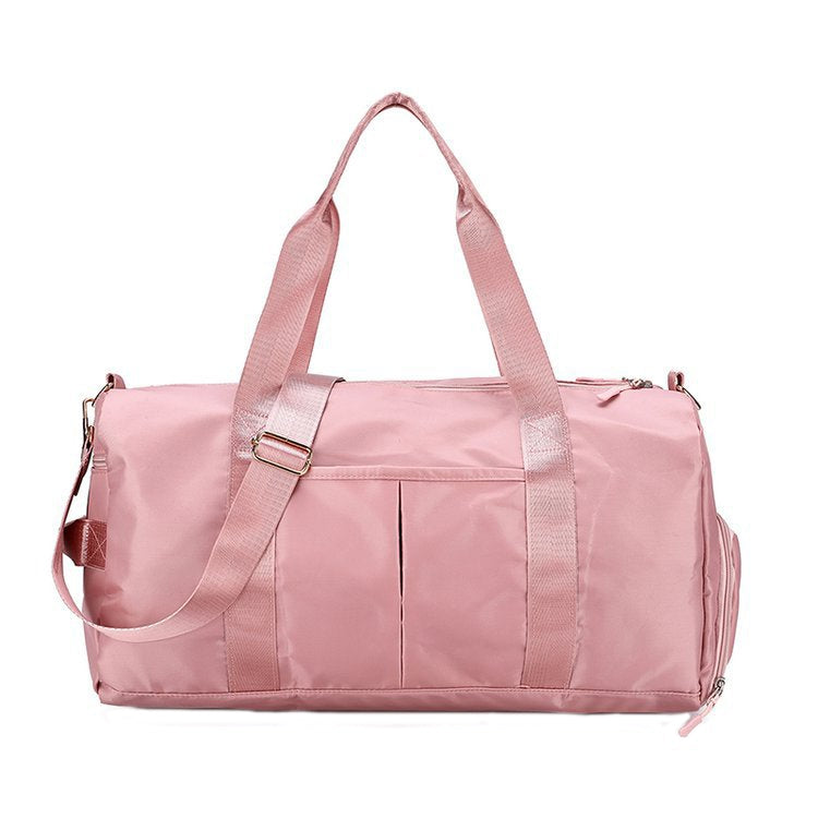 20200 Large Capacity Waterproof Sports Fitness Messenger Bag, Size:, S (Black), S (Pink), S (Wine Red), S (Light Purple), S (Fruit Green), S (Light Blue), S (Dark Blue), L (Light Grey), L (Pink), L (Taro Purple), L (Light Blue), L (Fruit Green), L (Bla...