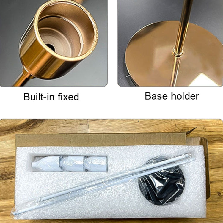 3 PCS / Set Home Decoration Wedding Wrought Iron Candle Holder, Style:, 3 PCS / Set Thin Bottom (Silver), 3 PCS / Set Thin Bottom (Gold), 3 PCS / Set Thick Bottom (Black), 3 PCS / Set Thick Bottom (Gold), 3 PCS / Set Thick Bottom (Rose Red)            ...