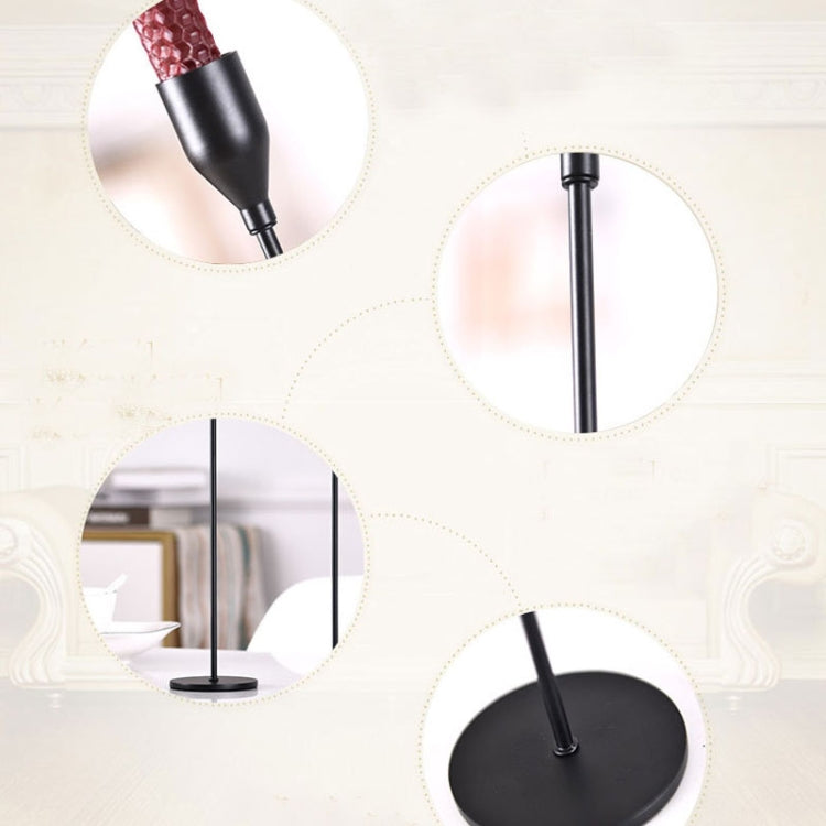 3 PCS / Set Home Decoration Wedding Wrought Iron Candle Holder, Style:, 3 PCS / Set Thin Bottom (Silver), 3 PCS / Set Thin Bottom (Gold), 3 PCS / Set Thick Bottom (Black), 3 PCS / Set Thick Bottom (Gold), 3 PCS / Set Thick Bottom (Rose Red)            ...