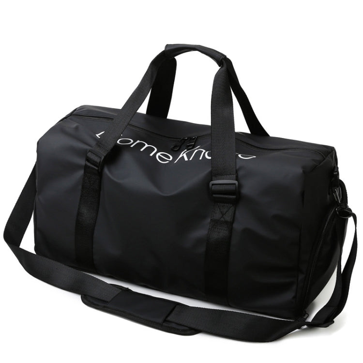 B-316 Large Capacity Glossy Waterproof Fitness Bag Luggage Bag, Red, Blue, Black, Grey