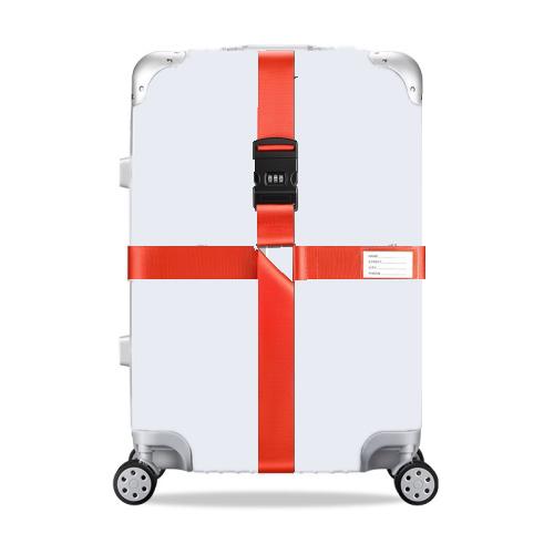 Luggage Reinforcement Straps Fixed Protective Rope With Combination Lock, Red, Blue, Black, Khaki, Purple, Orange, Customs Lock Red, Customs Lock Blue, Customs Lock Black, Customs Lock Khaki, Rainbow