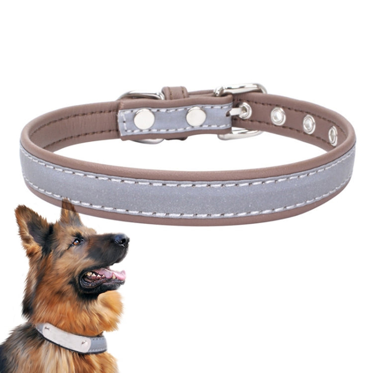 CL181K Pet Soft Reflecting Collar, M No Iron Sheet Dark Brown, XXL No Iron Sheet Light Green, S No Iron Sheet Light Green, M No Iron Sheet Light Brown, XXL No Iron Sheet Purple, S No Iron Sheet Purple, M No Iron Sheet Red, XXL No Iron Sheet Dark Brown ...