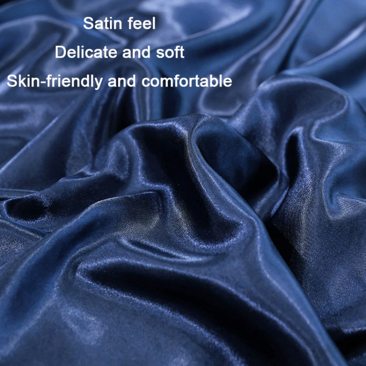 1 Pairs Ice Silk Pillowcase Home Textile Bedding, Size:, 50x75cm, 50x90cm