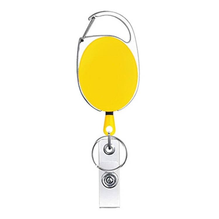 68cm Retractable Pull Badge Reel Zinc Alloy ID Lanyard Name Tag Card Badge Holder, White, Orange, Pink, Black, Red, Yellow, Green, Navy Blue, Purple, Sky Blue