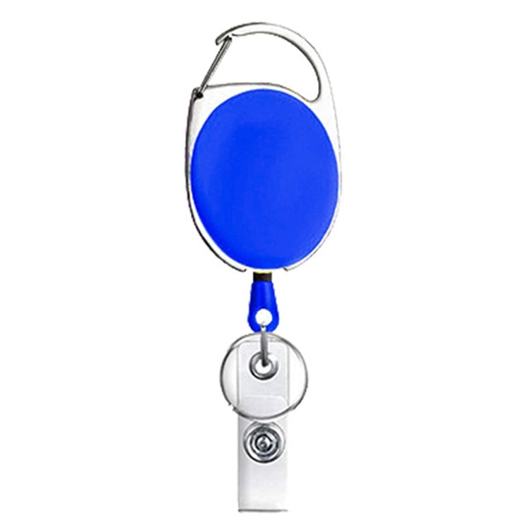 68cm Retractable Pull Badge Reel Zinc Alloy ID Lanyard Name Tag Card Badge Holder, White, Orange, Pink, Black, Red, Yellow, Green, Navy Blue, Purple, Sky Blue