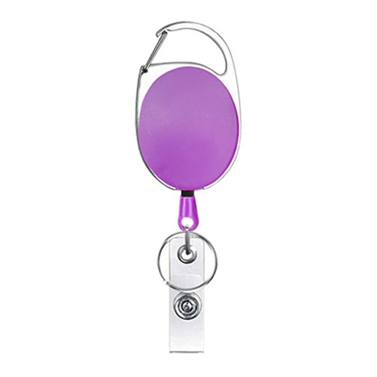 68cm Retractable Pull Badge Reel Zinc Alloy ID Lanyard Name Tag Card Badge Holder, White, Orange, Pink, Black, Red, Yellow, Green, Navy Blue, Purple, Sky Blue