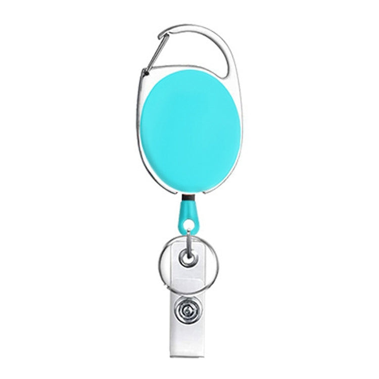 68cm Retractable Pull Badge Reel Zinc Alloy ID Lanyard Name Tag Card Badge Holder, White, Orange, Pink, Black, Red, Yellow, Green, Navy Blue, Purple, Sky Blue