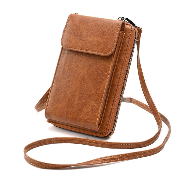 Lady Purse Shoulder Crossbody Bag Multi-functional Mobile Phone Bag, Style 1 Red, Style 1 Blue, Style 1 Black, Style 1 Brown, Style 1 Beige
