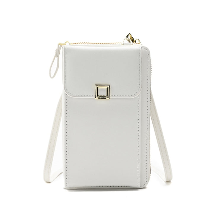Ladies Cross-body Shoulder Bag Long Purse Mobile Phone Bag, Style 2 Apricot, Style 2 White, Style 2 Yellow, Style 2 Black, Style 2 Light Purple