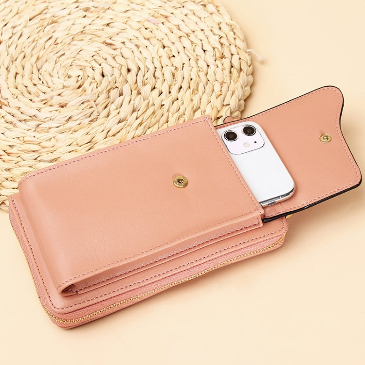 Shoulder Crossbody Bag Large Capacity Ladies Long Purse Mobile Phone Bag, Style 3 Yellow, Style 3 Red, Style 3 Pink