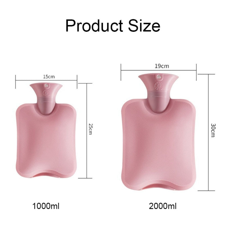 Large Explosion-proof Water-injected PVC Warm Water Bag, Spec:, 1000ml (Leather Pink), 1000ml (Orange), 1000ml (Light Gray), 1000ml (Dark Gray), 1000ml (Navy Blue), 1000ml (Sky Blue), 2000ml (Leather Pink), 2000ml (Orange), 2000ml (Light Gray)         ...