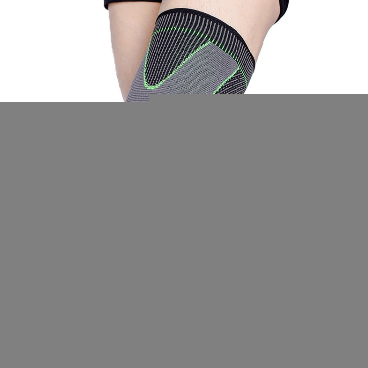 Nylon Knitted Riding Sports Extended Knee Pads, S, M, L