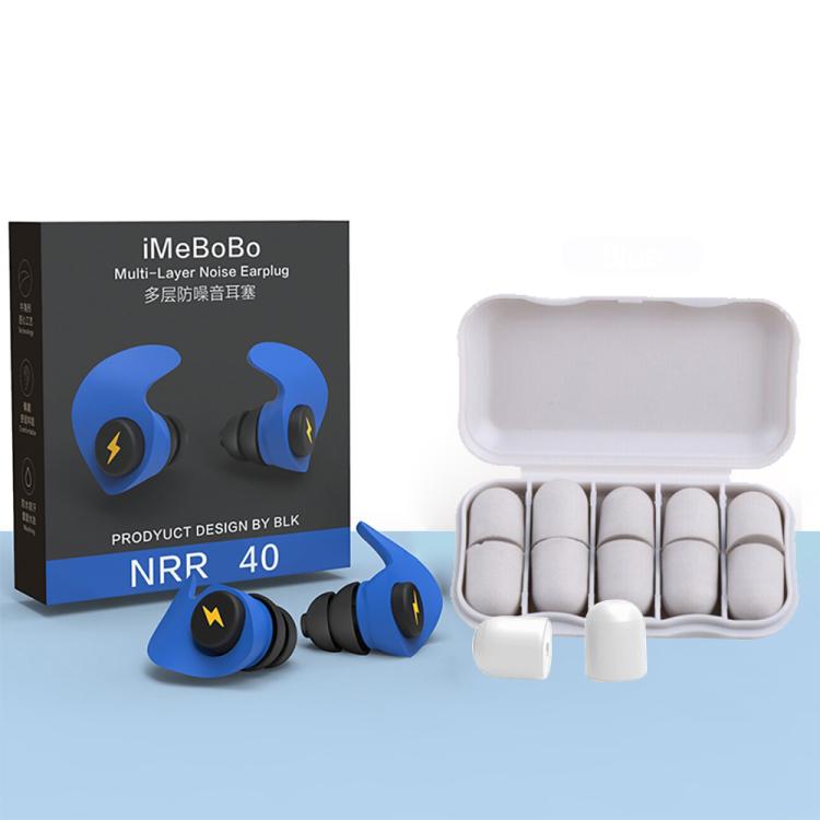 Anti-noise Sleep Earplugs Soundproof Earplugs, Red, Blue, Black