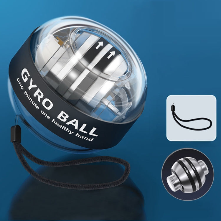 Magnetic Wrist Ball Gyro Training Decompression Fitness Device, Color:, All Black, Black, Red, Blue, Black With Light, Red With Light, Blue With Light, Metal With Light, Six Color Flash