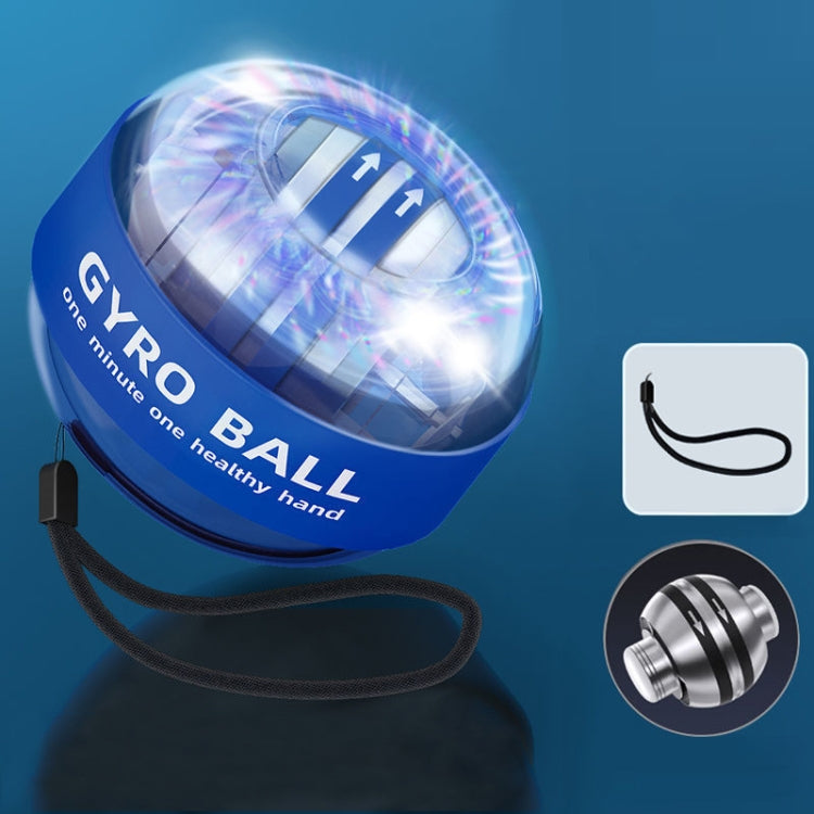 Magnetic Wrist Ball Gyro Training Decompression Fitness Device, Color:, All Black, Black, Red, Blue, Black With Light, Red With Light, Blue With Light, Metal With Light, Six Color Flash