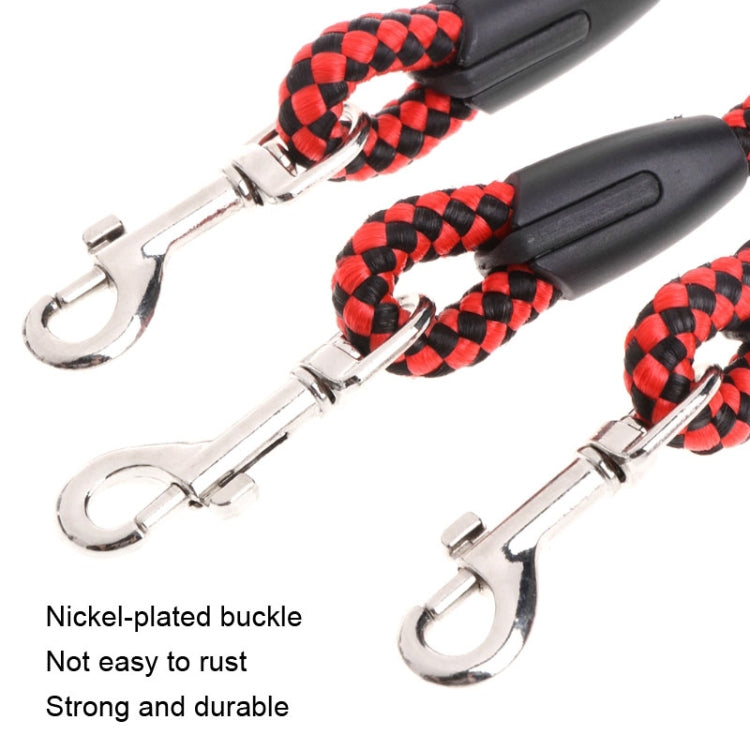 140cm 3 In 1 Leash Multi-head Dog Walking Rope, 140cm 3 In 1 Blue, 140cm 3 In 1 Red, 140cm 3 In 1 Rose Red