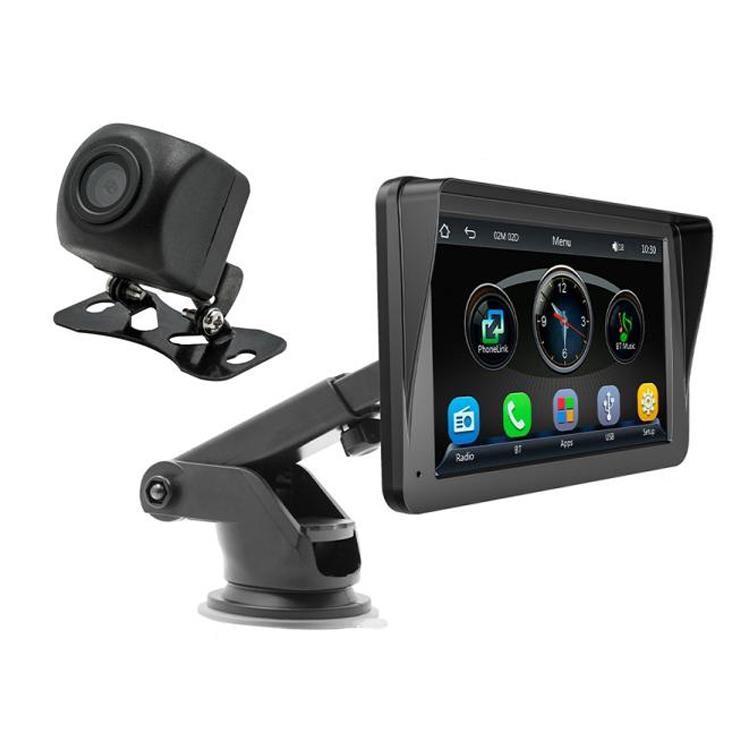 7 inch AHD Wireless CarPlay Car MP5 Player, Support Mobile Phone Interconnection, B5300 With Camera