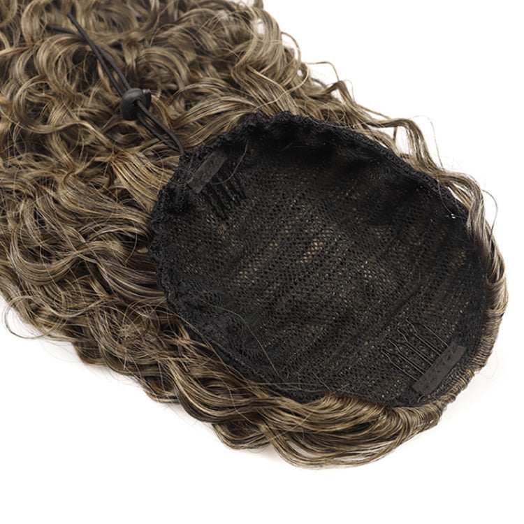 LSDP22 Drawstring Long Curly Wig Ponytail Mesh Curly Ponytail, 1B, 2, 4, 1BT27, 1BT30, 1BT33, 1BTBUG, 18C