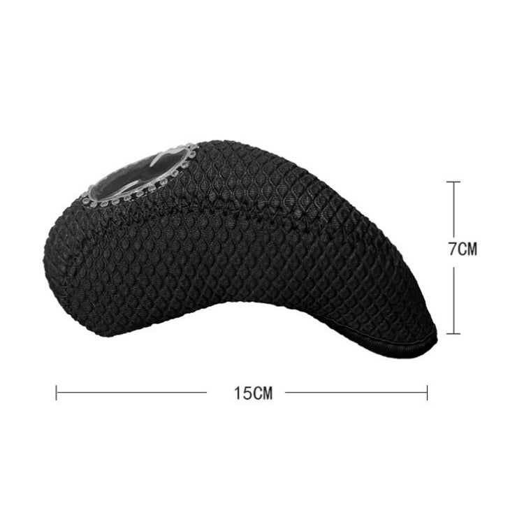 10PCS/Set 15X7 Neoprene Waterproof and Wear-resistant Golf Club Headgear, 10PCS 15X7 Camouflage, 10PCS 15X7 Black, 10PCS 15X7 Green