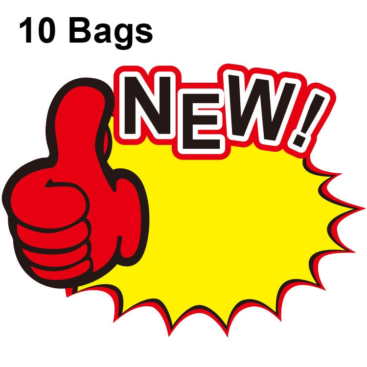 10 bags 25x19cm Explosion Sticker Product Price Tag Supermarket Price Label, WM-001, WM-002, WM-003, WM-005, WM-006, WM-007, WM-008, WM-009, WM-010, WM-011, WM-012, WM-013, XD-511, XD-520, XD-532, XD-537, XD-541, XD-559