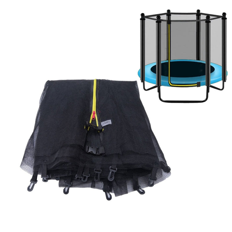 Outdoor Trampoline Protective Safety Net Sports Anti-fall Jump Pad,Size:, Diameter 1.2m -6 Poles, Diameter 1.4m -6 Poles, Diameter 1.5m -6 Poles, 6 Feet-6 Poles-Diameter 1.83m, 8 Feet-6 Poles-Diameter 2.44m, 10 Feet-8 Poles-Diameter 3.06m              ...