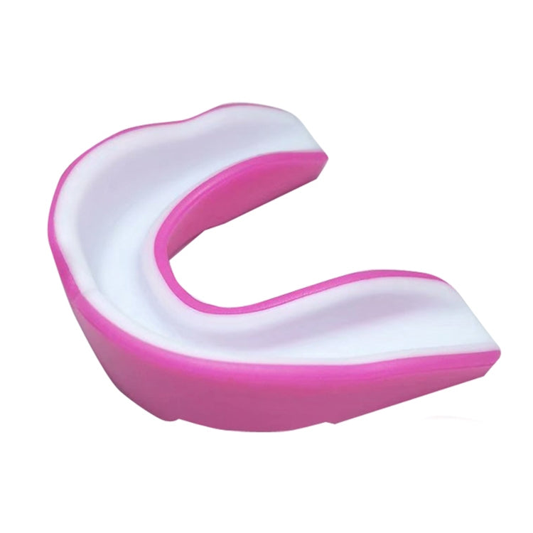 W003 Sanda Training Basketball Boxing Sports Mouth Guard EVA Braces, Style: Adult (White Green), Adult (White Green), Adult (White Red), Adult (Pink White), Adult (White Blue), Children (Black White), Children (Pink White), Children (Blue White)       ...