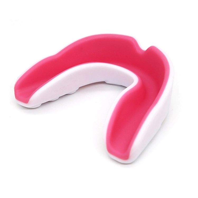 W003 Sanda Training Basketball Boxing Sports Mouth Guard EVA Braces, Style: Adult (White Green), Adult (White Green), Adult (White Red), Adult (Pink White), Adult (White Blue), Children (Black White), Children (Pink White), Children (Blue White)       ...