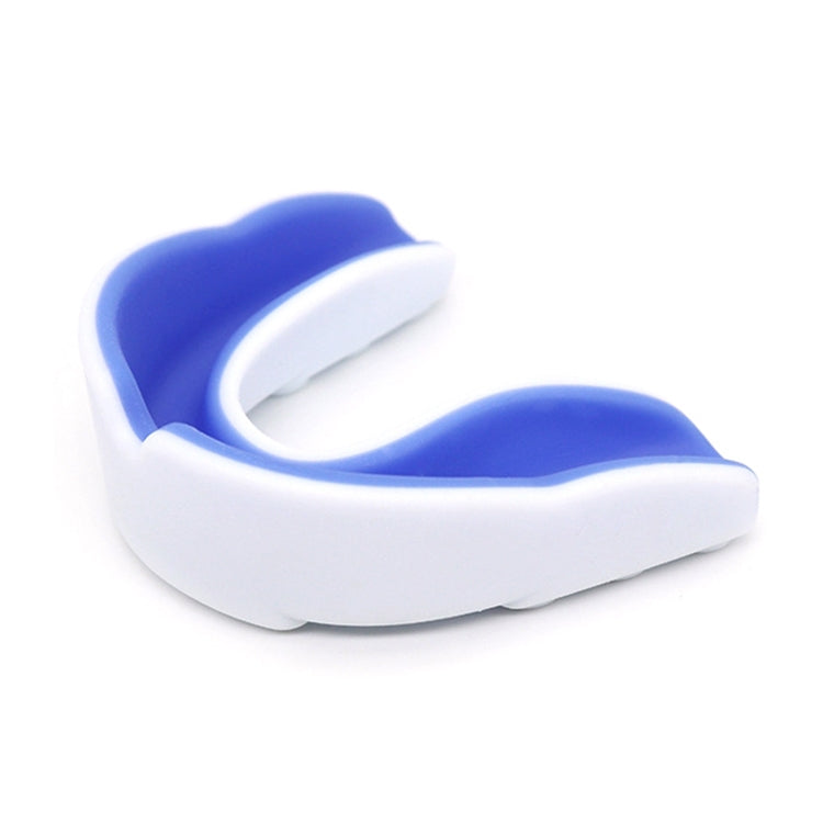 W003 Sanda Training Basketball Boxing Sports Mouth Guard EVA Braces, Style: Adult (White Green), Adult (White Green), Adult (White Red), Adult (Pink White), Adult (White Blue), Children (Black White), Children (Pink White), Children (Blue White)       ...