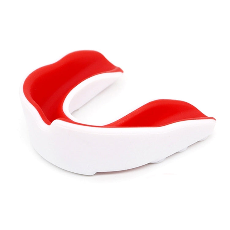 W003 Sanda Training Basketball Boxing Sports Mouth Guard EVA Braces, Style: Adult (White Green), Adult (White Green), Adult (White Red), Adult (Pink White), Adult (White Blue), Children (Black White), Children (Pink White), Children (Blue White)       ...