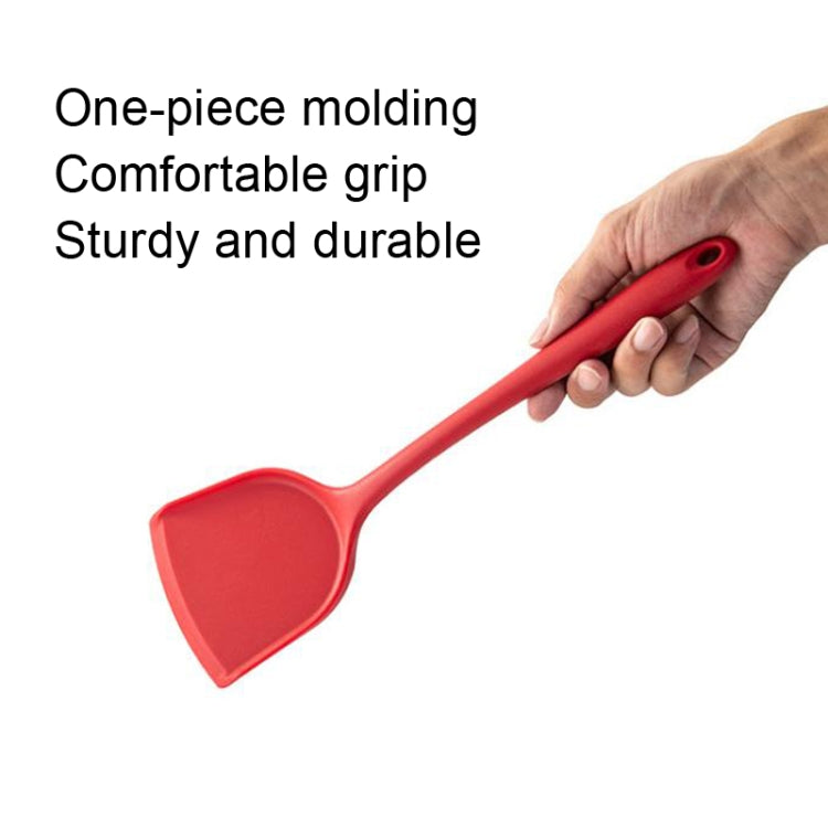Non-stick High Temperature Resistant Silicone Cookware, Style:Food Clip, Spatula, Soup Spoon, Leak Spoon, Spaghetti Claw, Rice Spoon, Leak Shovel, Scrape, Brush, Food Clip